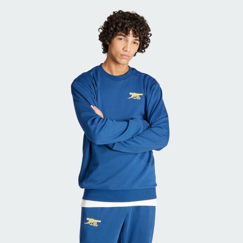 Arsenal Cultural Story Crew Sweatshirt - Mystery Blue