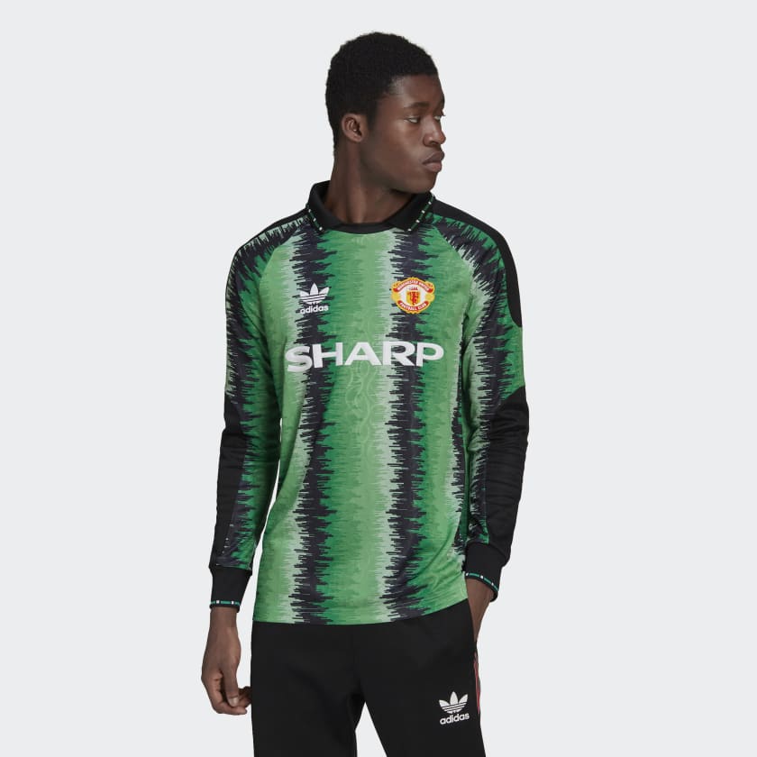 Manchester United 1990 Adidas Goalkeeper Retro Shirt