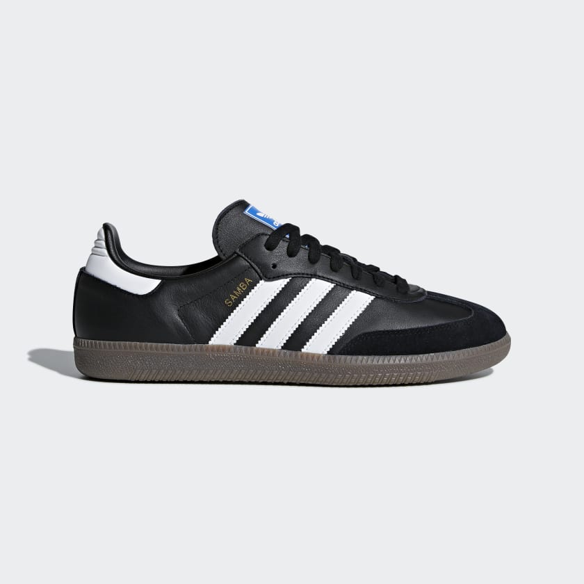 Adidas Samba OG Shoes - Core Black / Cloud White / Gum5