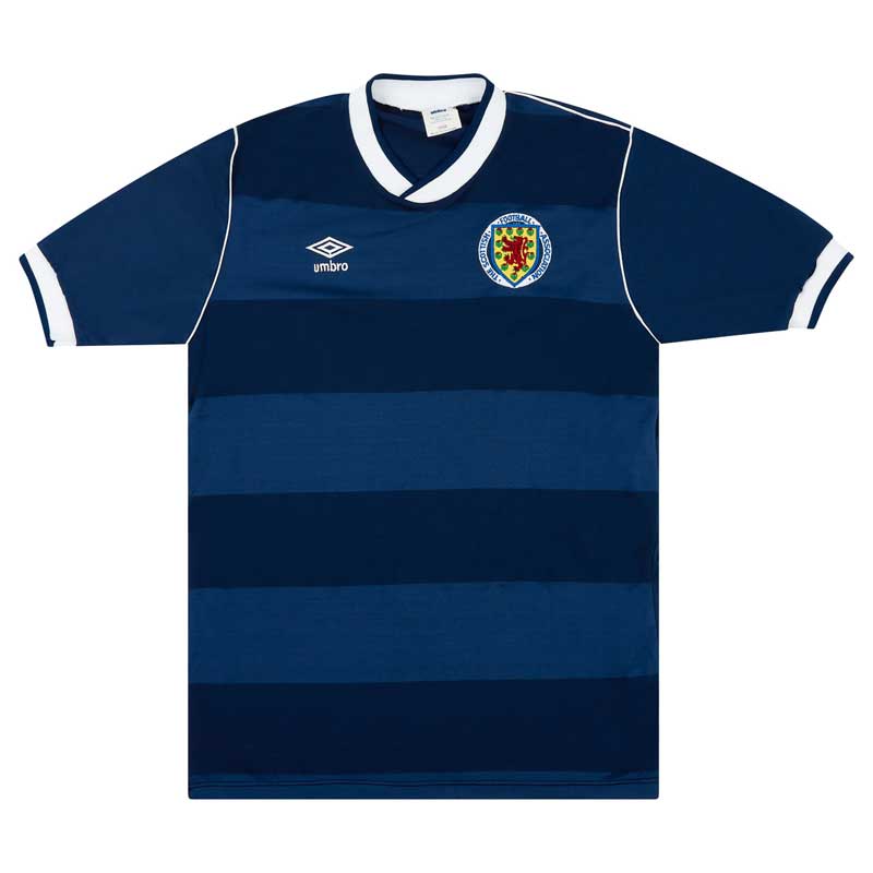 Scotland 1987-88 Match Issue Home Shirt