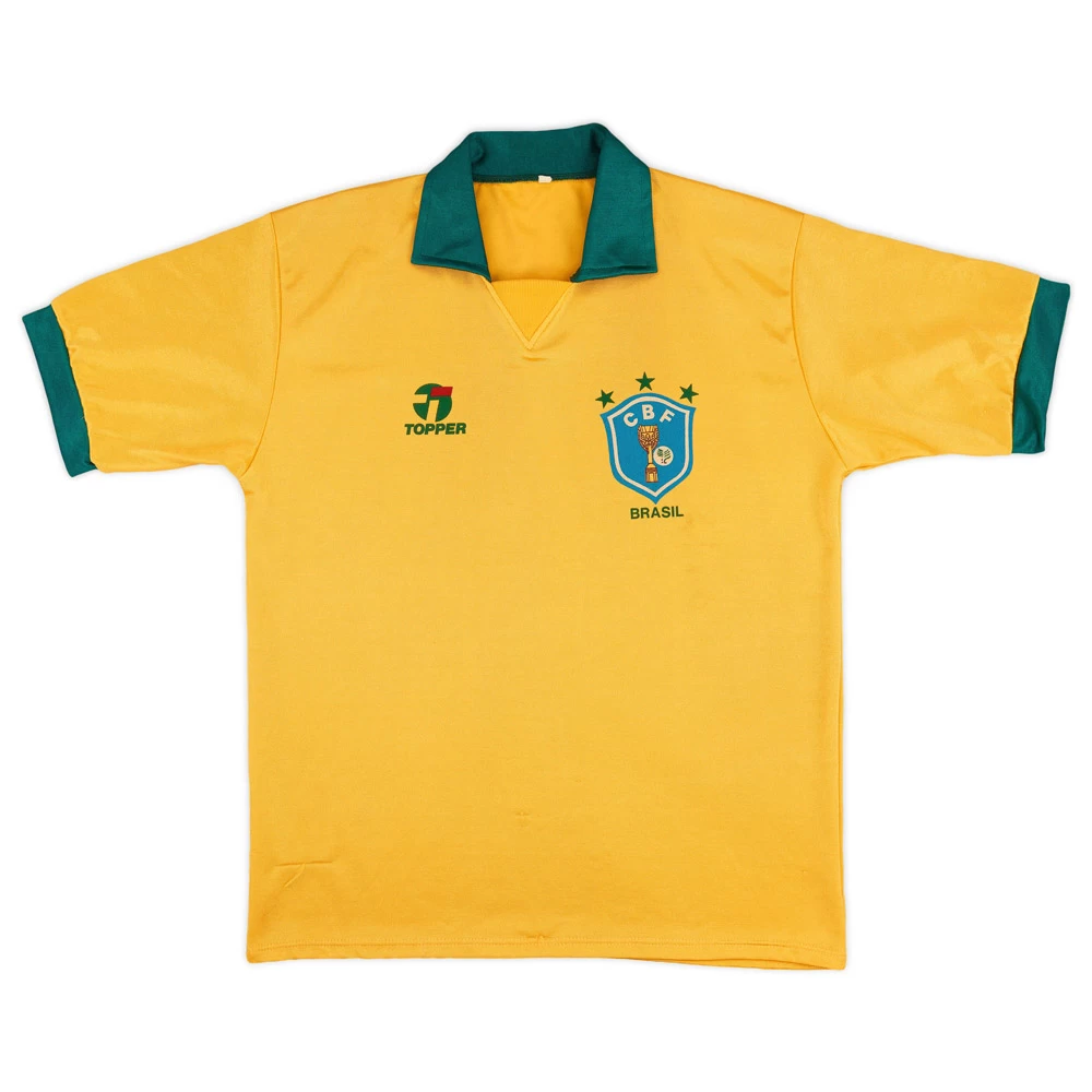 1990 Brazil Home Shirt