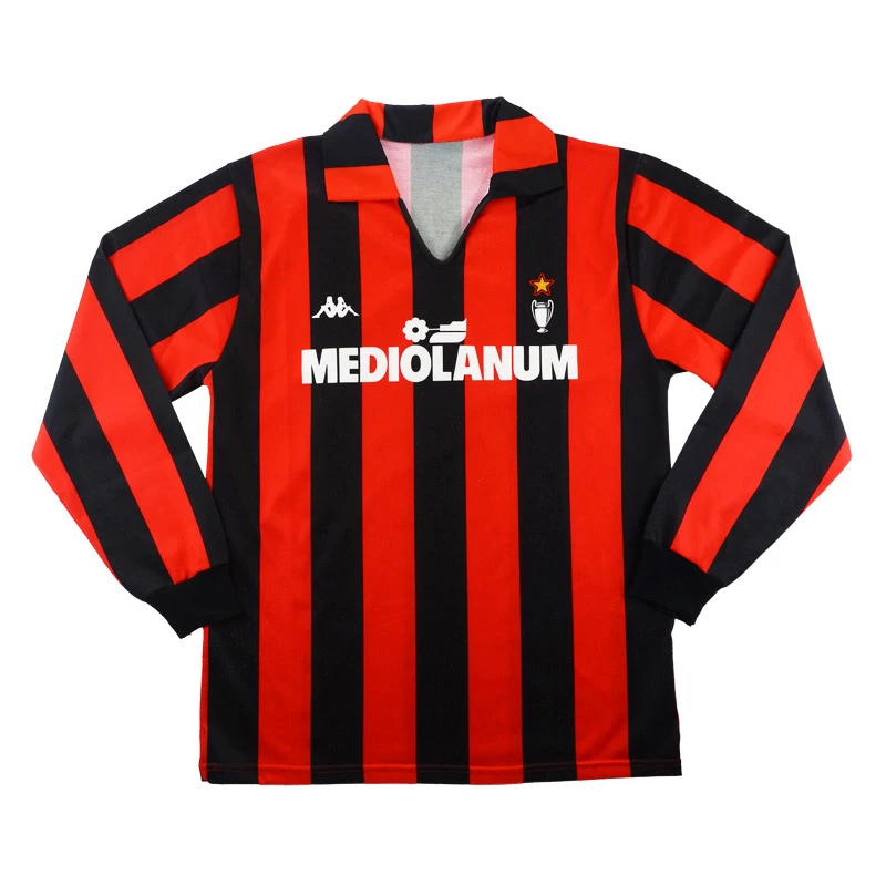 AC Milan 1989-90 Kappa Home Shirt