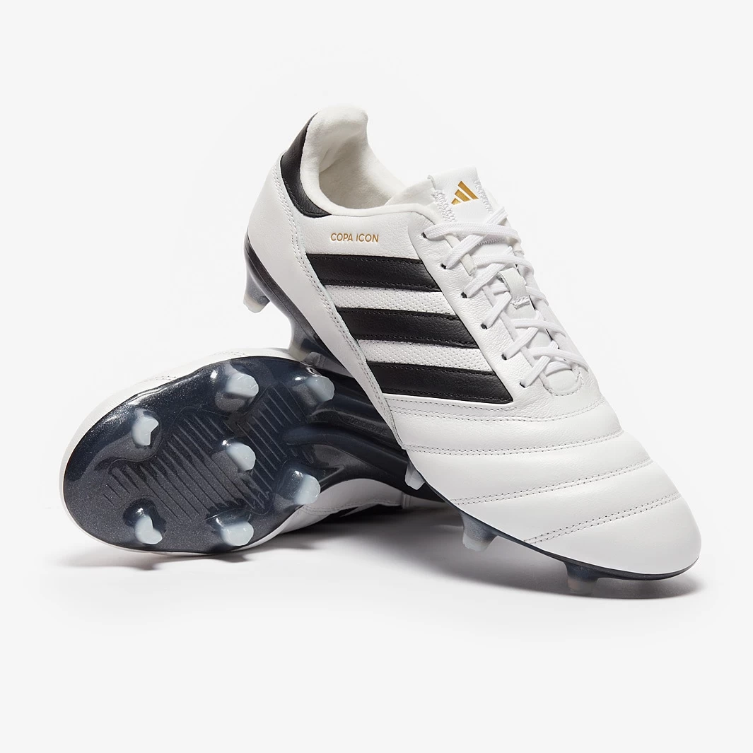 Adidas Copa Icon FG - White / Core Black / Gold Met