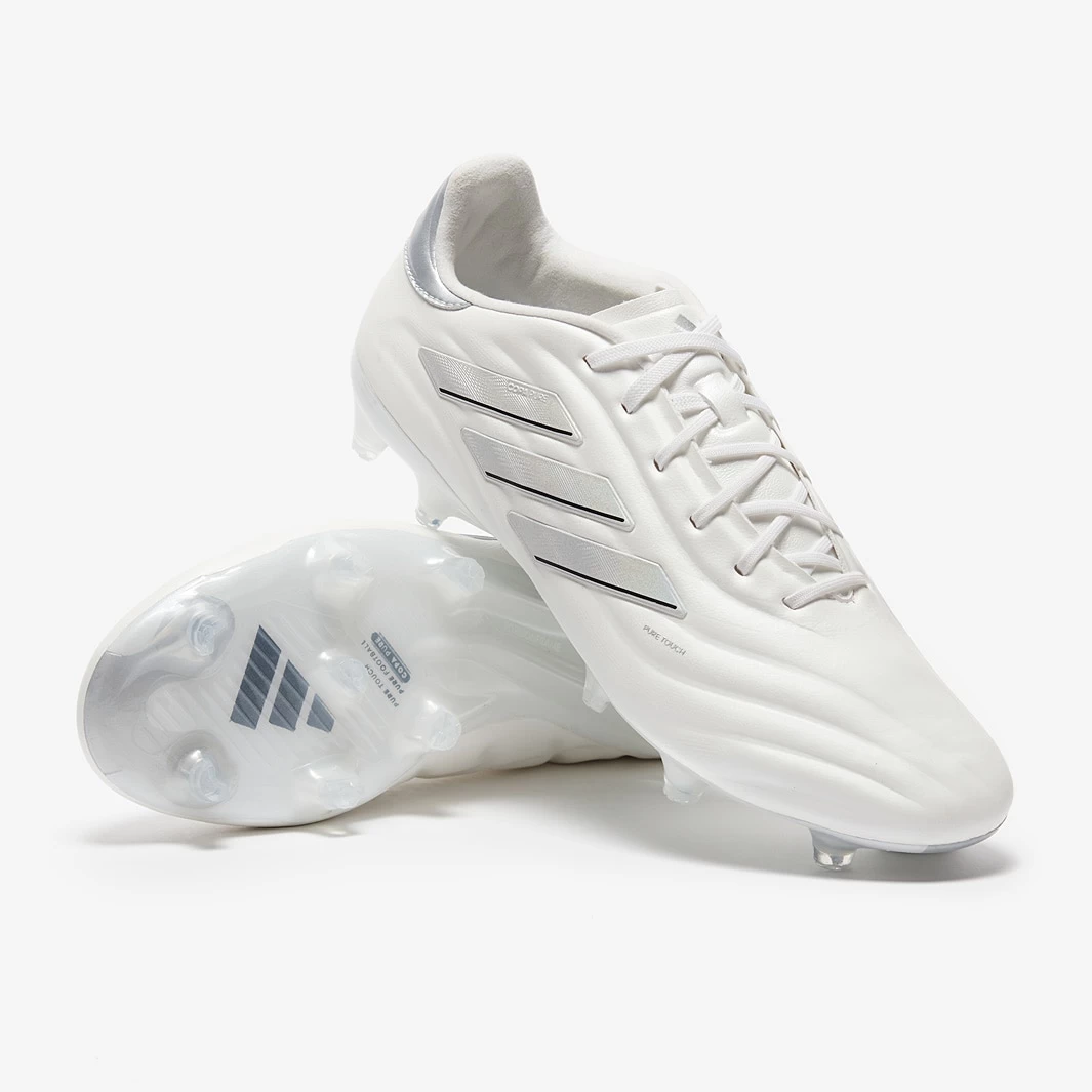 Adidas Copa Pure 2 Elite FG Base - White / White / Silver Met