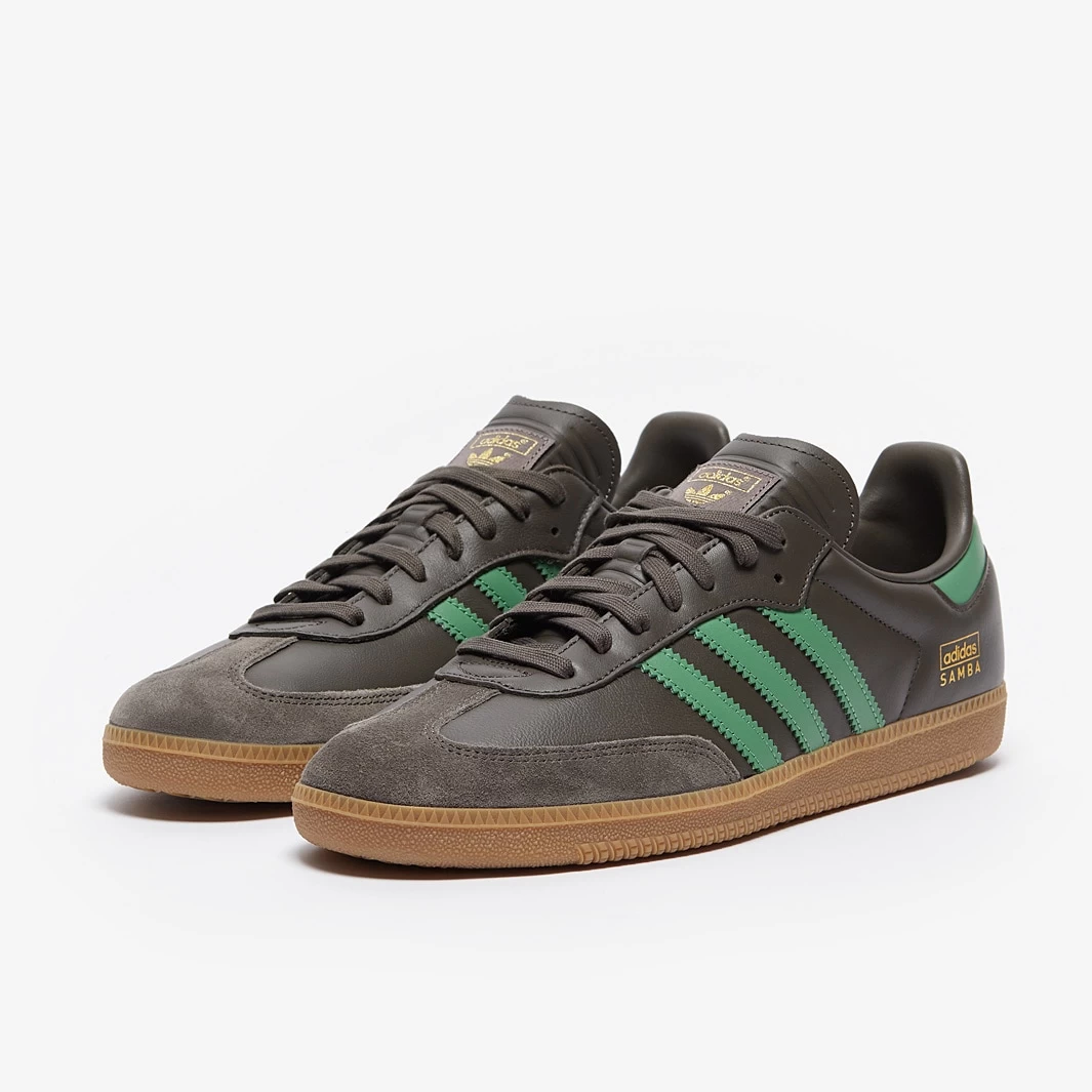 Adidas Originals Samba OG - Shadow Olive / Preloved Green / Gum 4