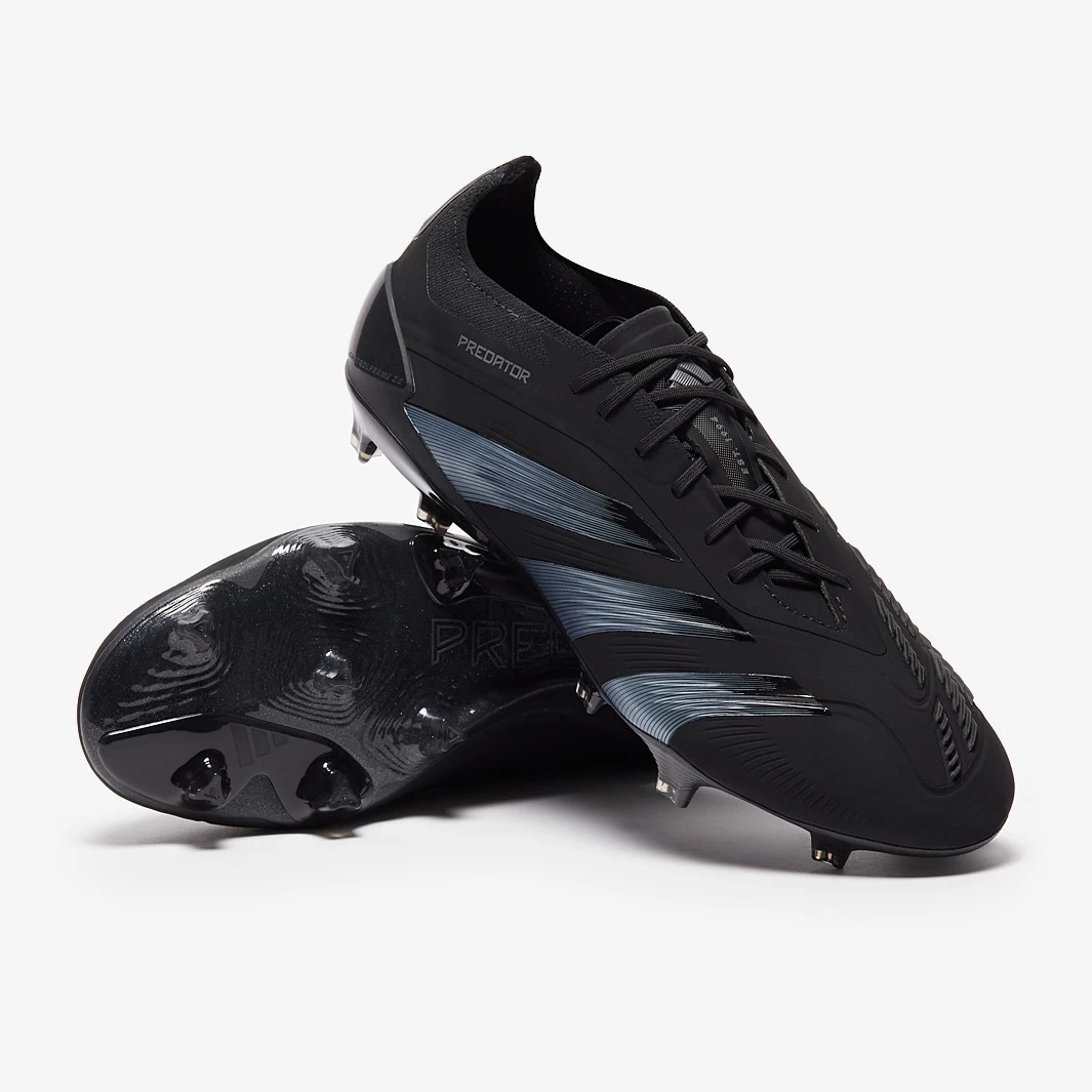 Adidas Predator Elite FG Nightstrike - Core Black / Core Black / Carbon