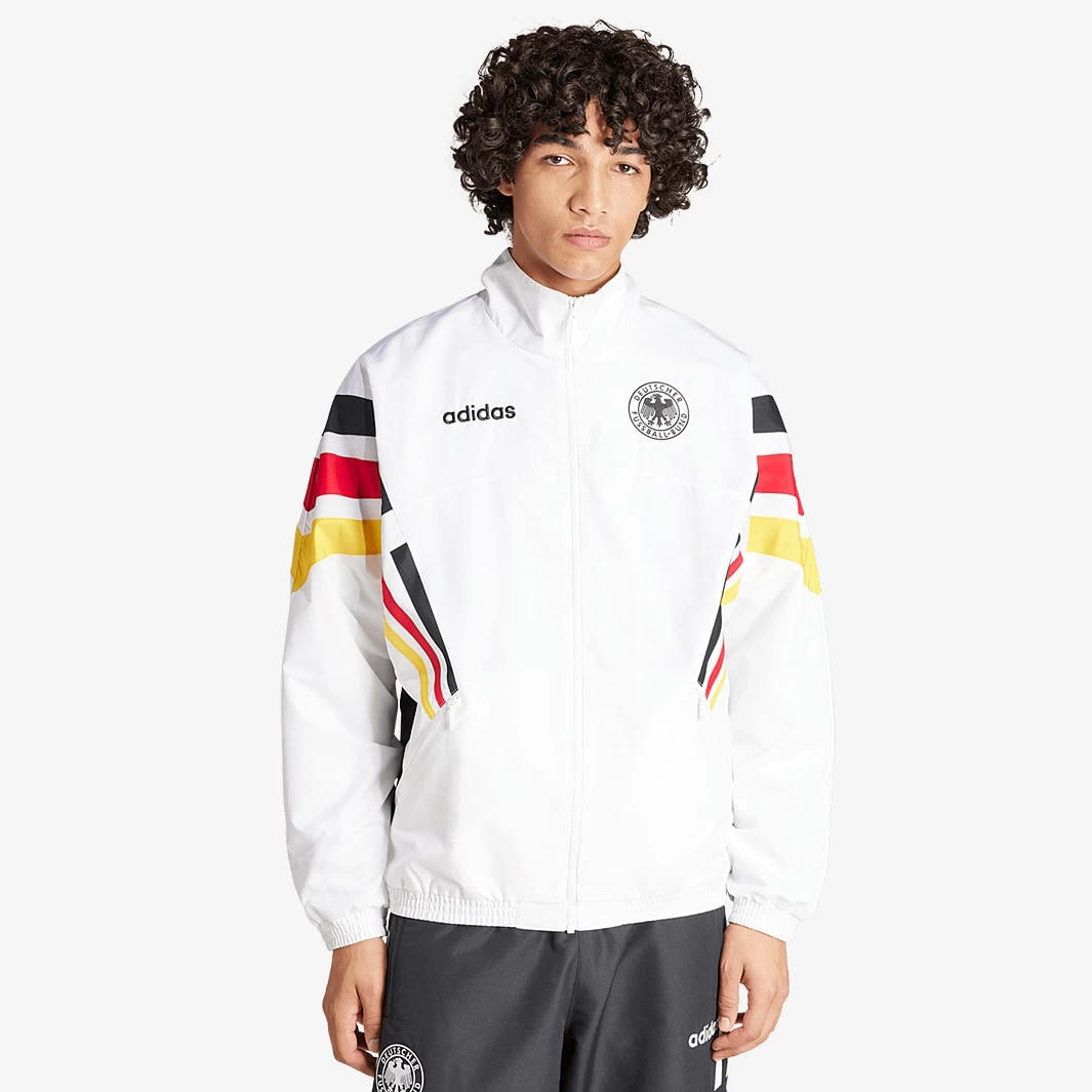 Adidas Originals Germany 1996 Woven Training Top - White / Black