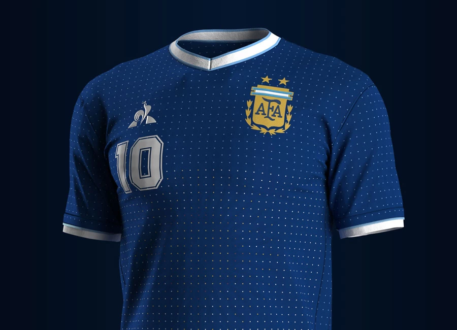 Argentina X Le Coq Sportif Shirt Concept by TRIDENTE