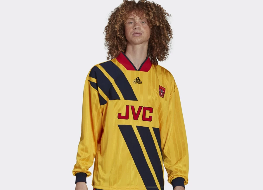 Arsenal 93/94 Adidas Away LS Retro Shirt