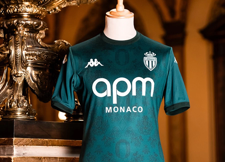 AS Monaco 24/25 Kappa Away Kit