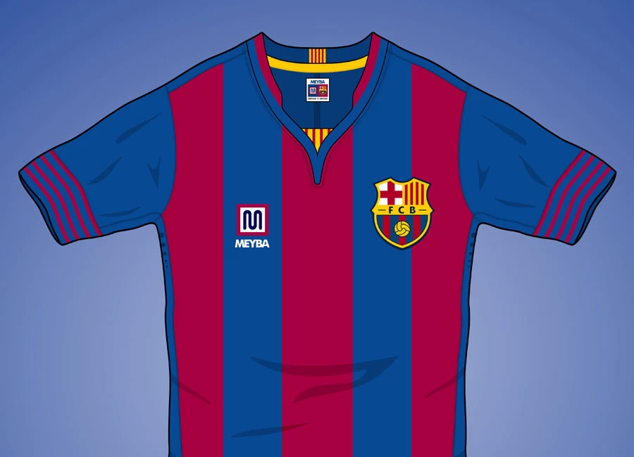 Barcelona X Meyba Shirt Concept by Rabbi