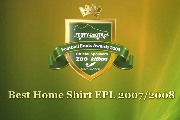 The best EPL football shirt of the year 07/08 pre-round results 