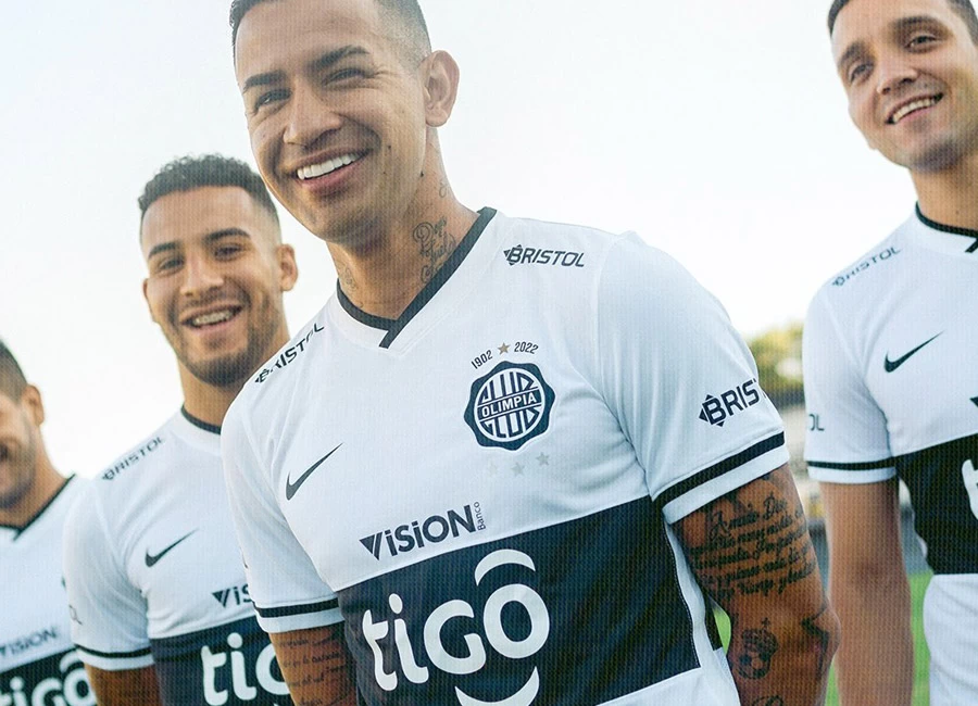 Club Olimpia 2022 Nike Home Kit