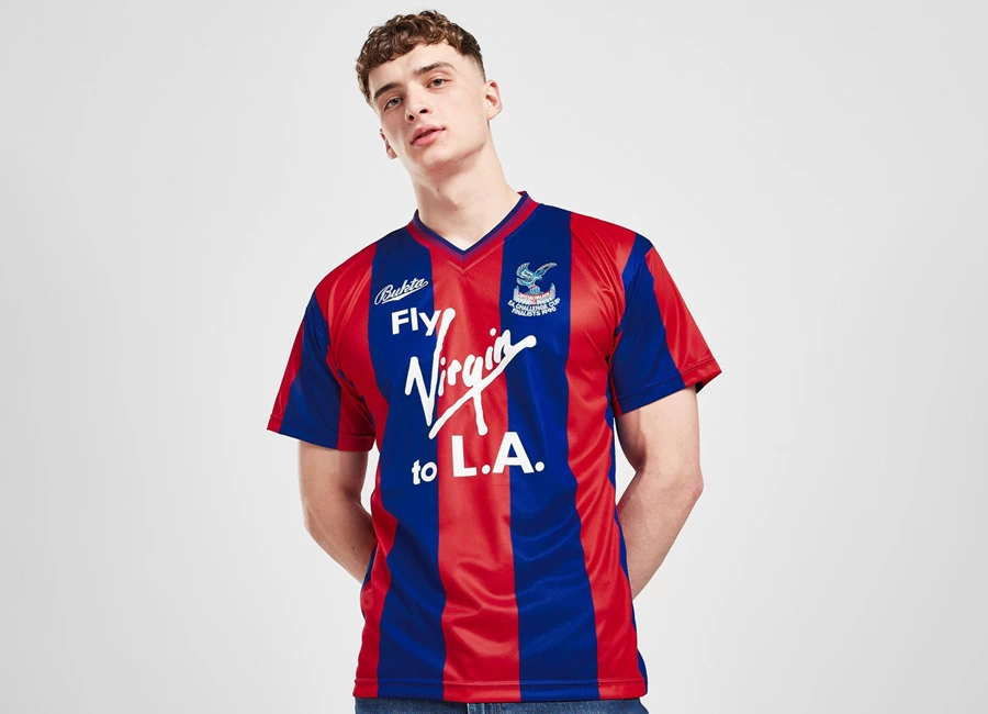 Crystal Palace 1990 FA Cup Final Bukta Retro Shirt