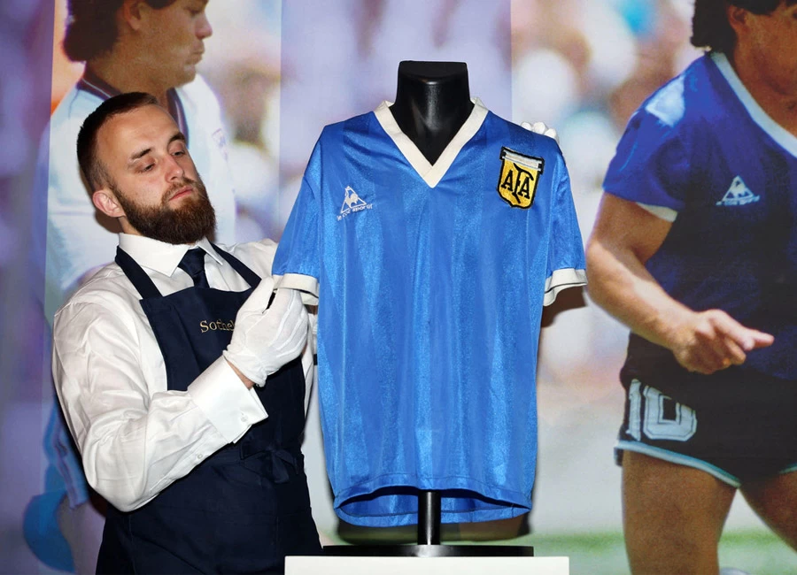 Going, Going, Gone - Diego Maradona's 1986 'Hand of God' Shirt