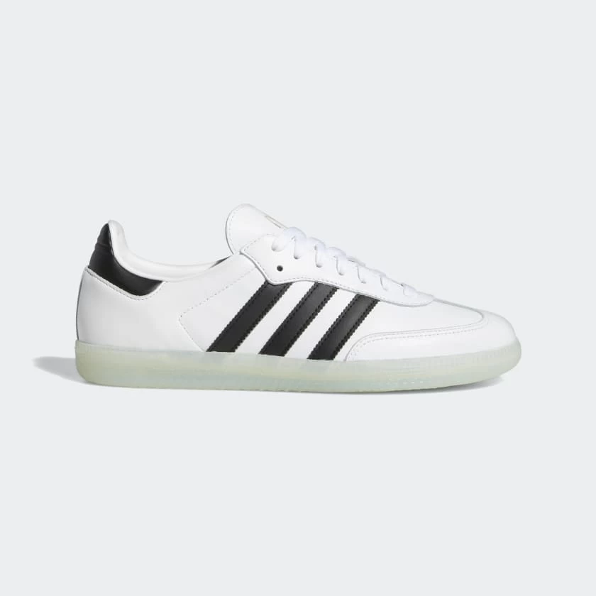 Adidas Dill Samba Shoes - Cloud White / Core Black / Gold Metallic