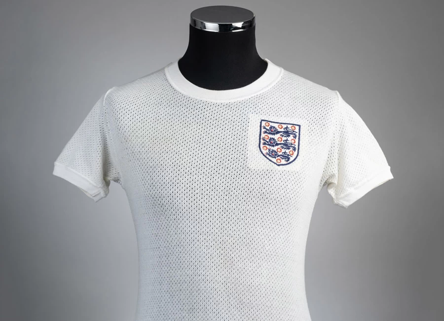 Going, Going, Gone - Geoff Hurst England 1970 World Cup Jersey