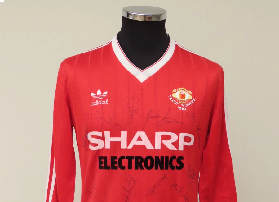 Going, Going, Gone - Gordon McQueen's 1983-84 Manchester United Match Worn Shirt