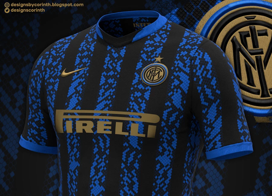 Inter Milan 2021-22 Home Kit Prediction