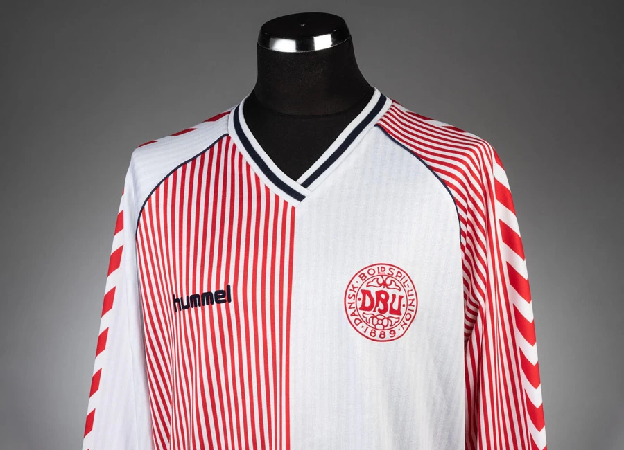 Going, Going, Gone - Jesper Olsen's 1986-87 Denmark Away Jersey