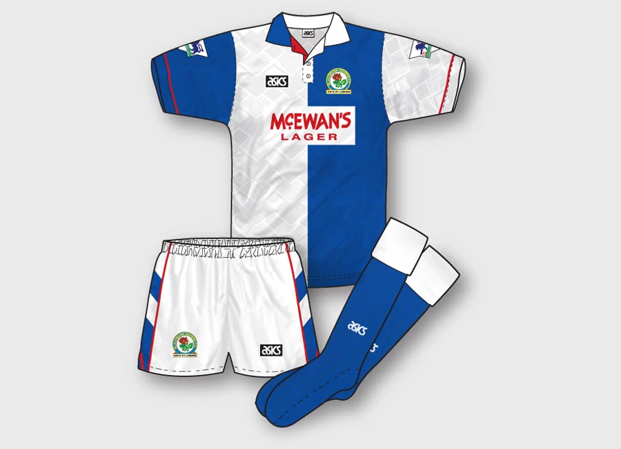 KITVOTE: Blackburn Rovers 1992-93 Home Kit