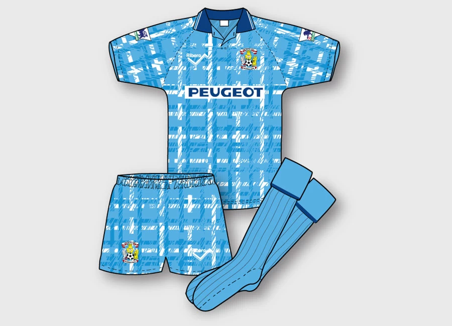 KITVOTE: Coventry City 1992-93 Home Kit