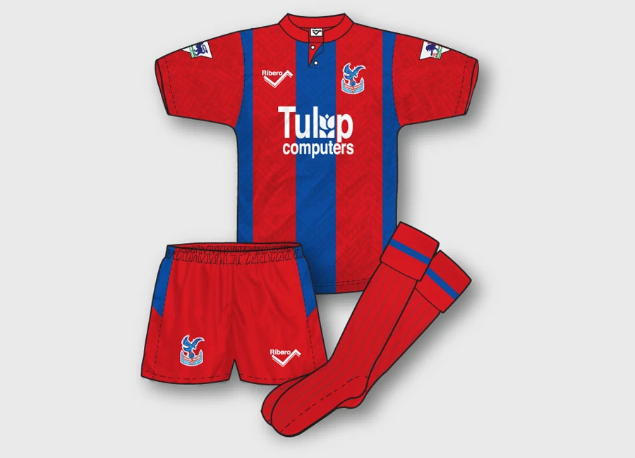 KITVOTE: Crystal Palace 1992-93 Home Kit