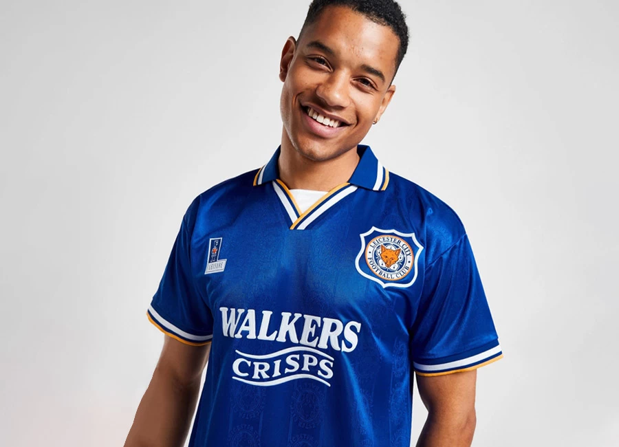 Leicester City 1995 Retro Home Shirt