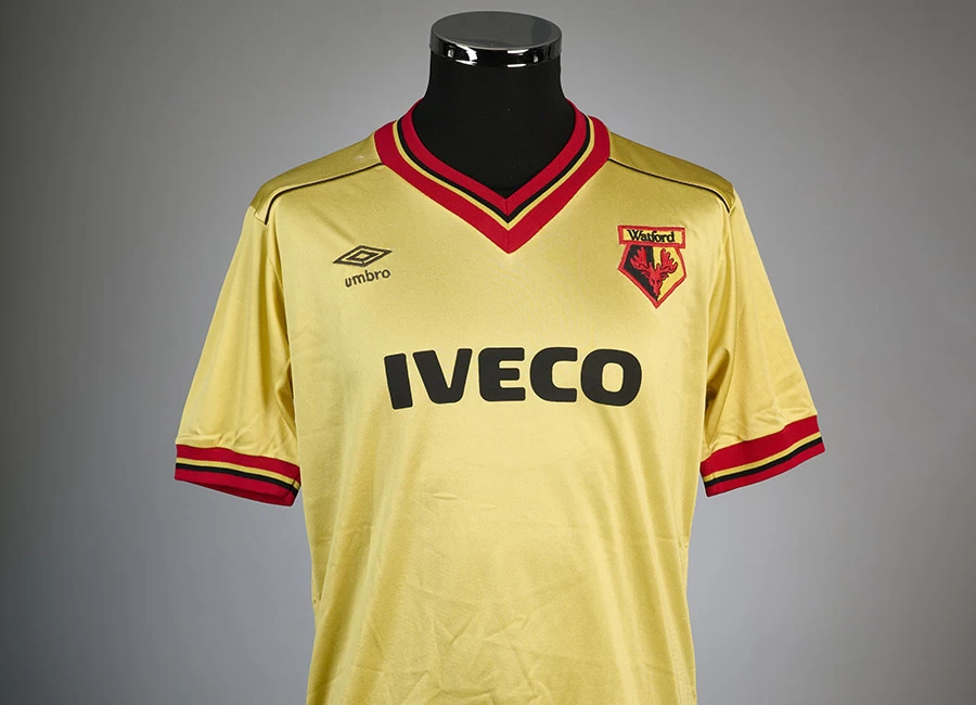 Going, Going, Gone - Luther Blissett's 1982-85 Watford Match Worn Shirt