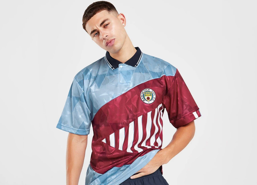 Manchester City 1990 Mash Up Retro Shirt