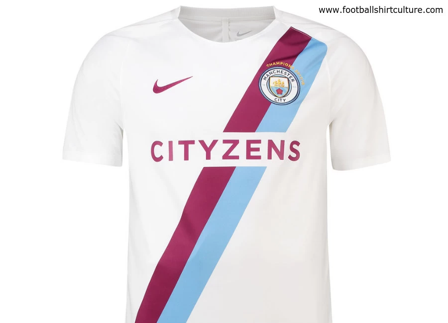 Manchester City 17/18 Champions Shirt