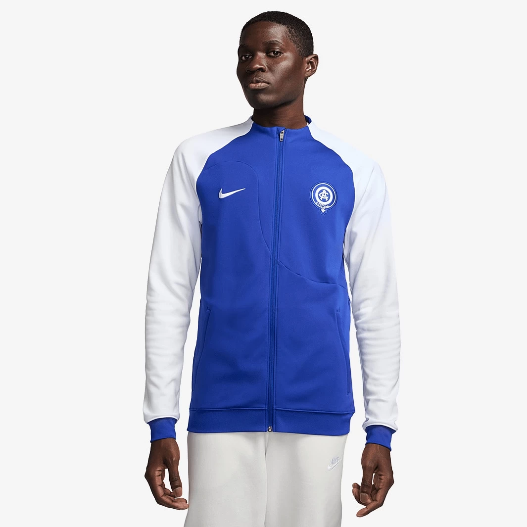 Nike Atletico Madrid 120th Anniversary Academy Anthem Jacket - Old Royal / White