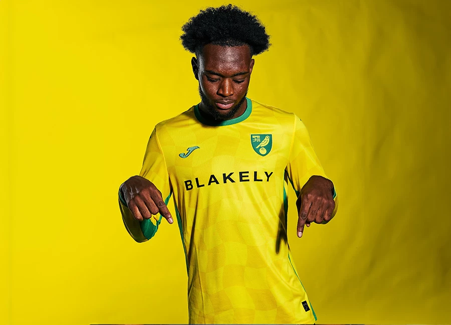 Norwich City 24/25 Joma Home Kit