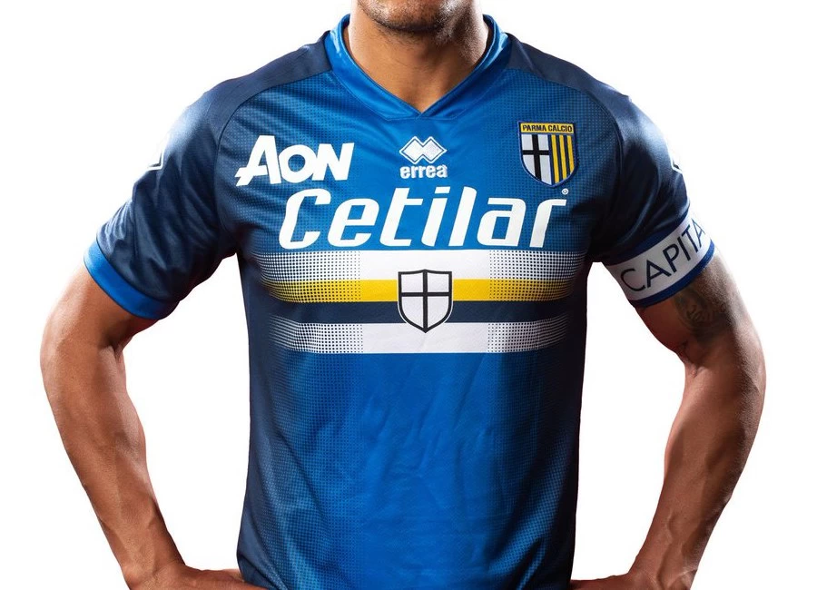 Parma 2019 Errea Blucrociati Shirt