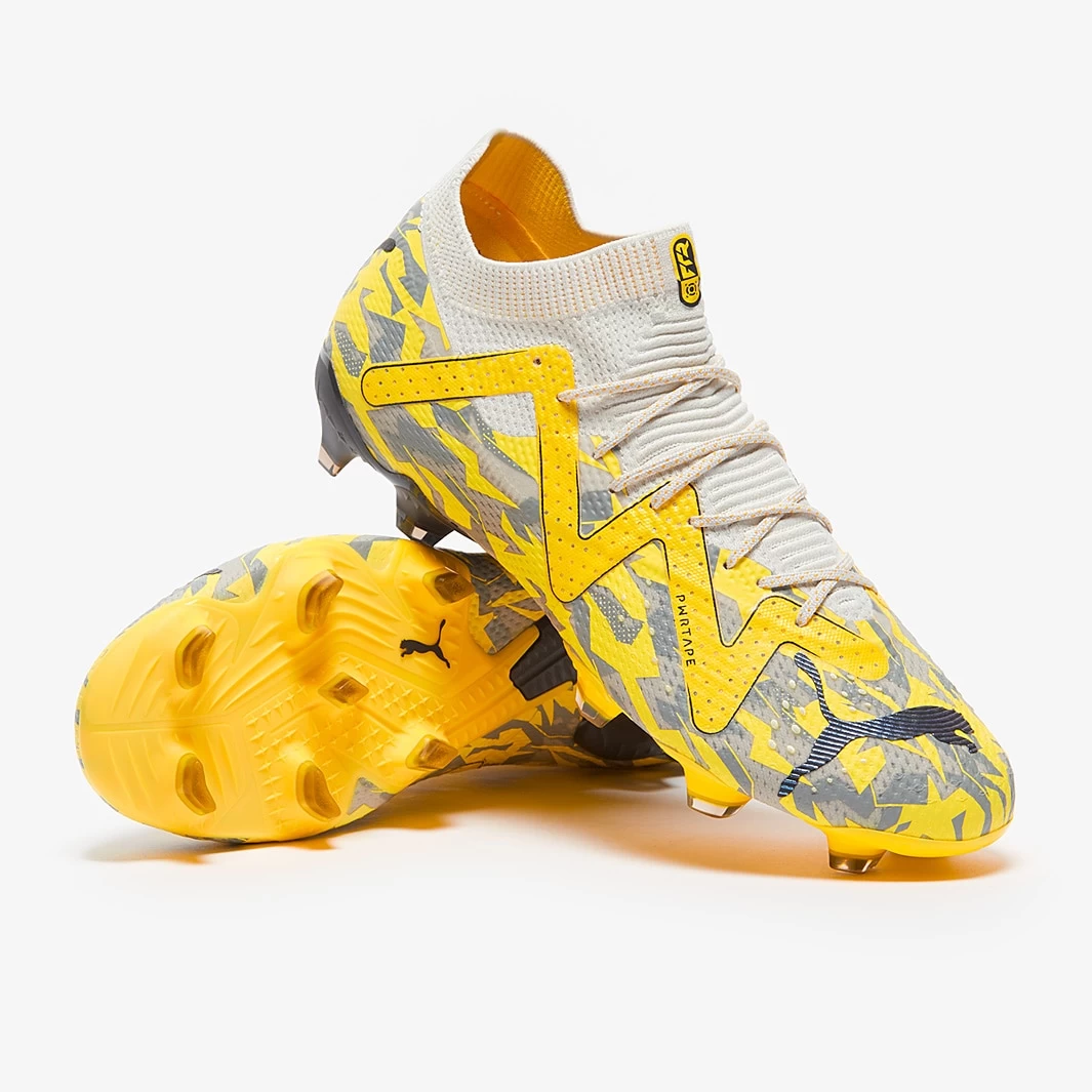 Puma Future Ultimate FG/AG Voltage - Sedate Gray / Asphalt / Yellow Blaze