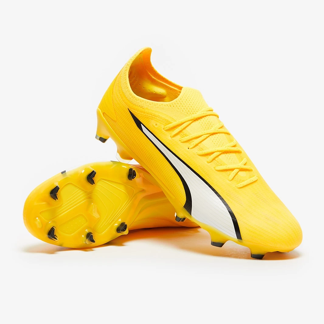 Puma Ultra Ultimate FG/AG Voltage - Yellow Blaze / Puma White / Puma Black