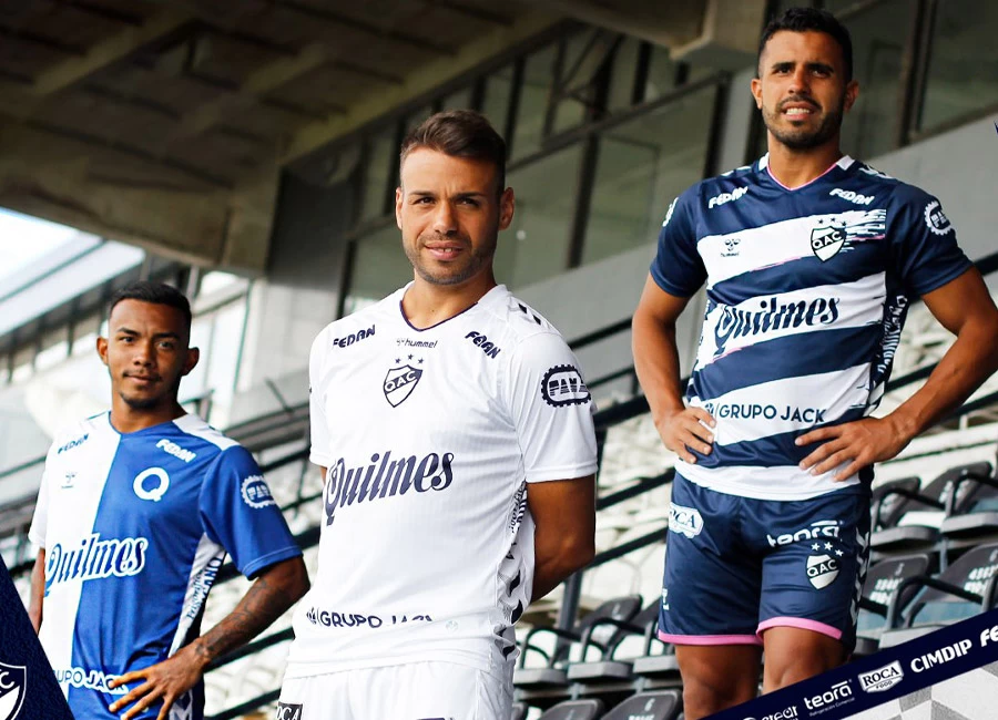 Quilmes 2022 Hummel Home, Away and Third Kits