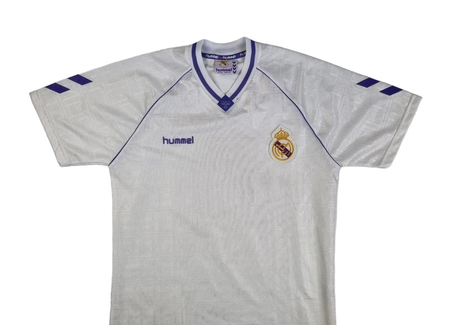 Real Madrid 1990-92 Hummel Home Shirt