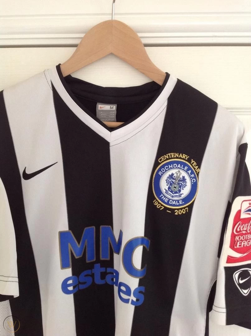 Rochdale Wembley 2008 Nike football shirt