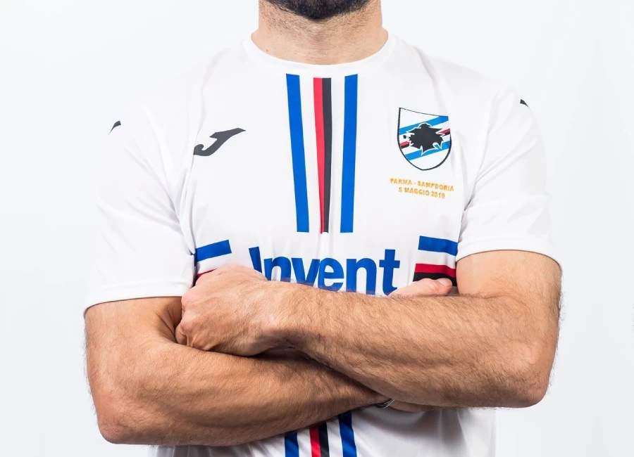 Sampdoria 2019 Joma Blucrociati Shirt