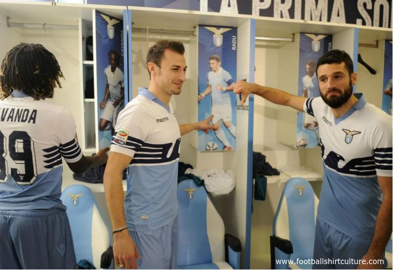 SS Lazio 2015 Macron 115th Anniversary Football Kit