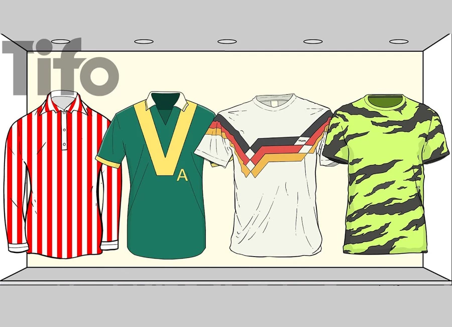 The Complete History of the Football Kit by Tifo Football