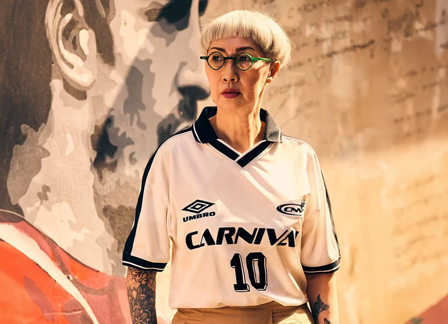 Umbro X Carnival Chess Jersey - Off White