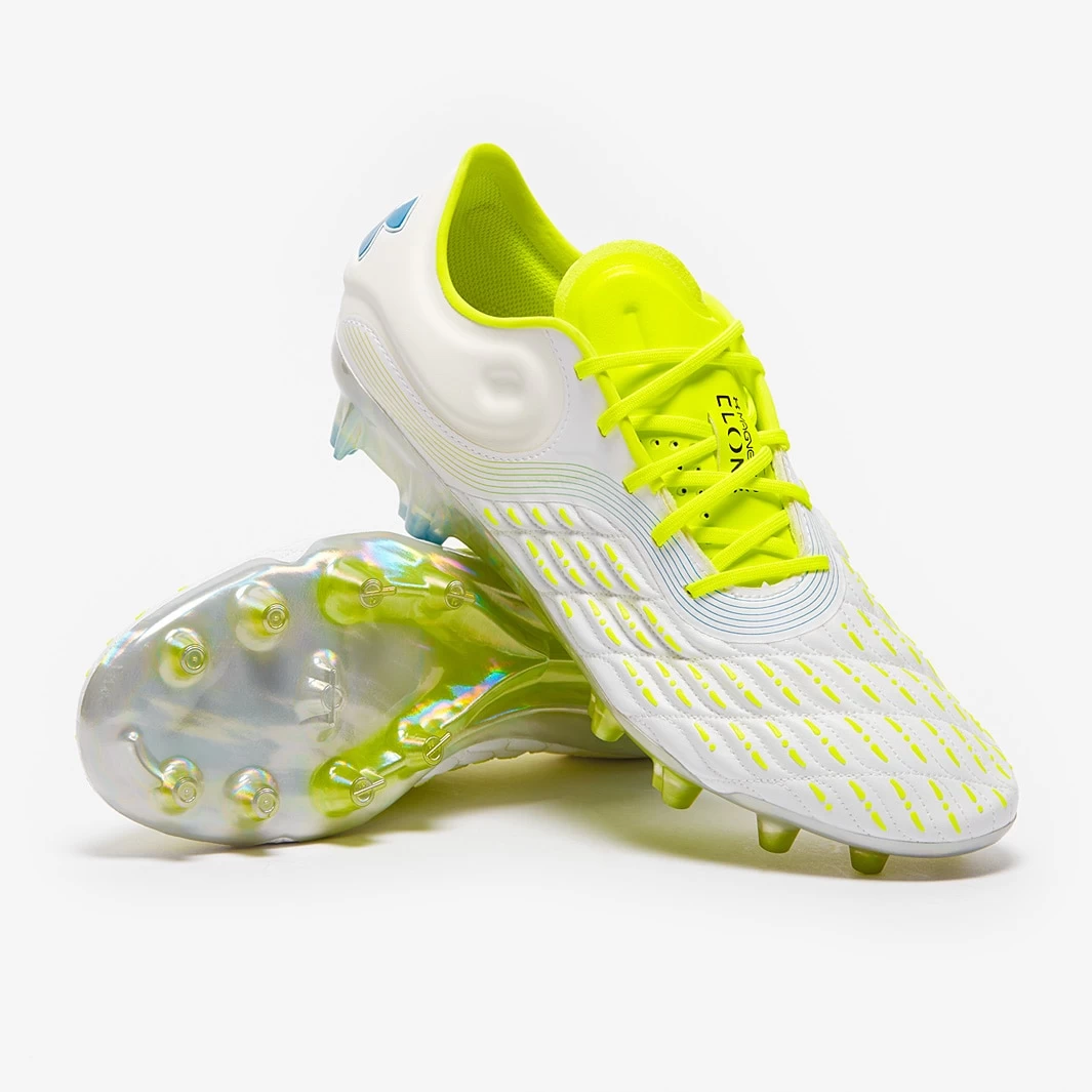 Under Armour Clone Magnetico Elite 3.0 FG - White / High-Vis Yellow / Capri